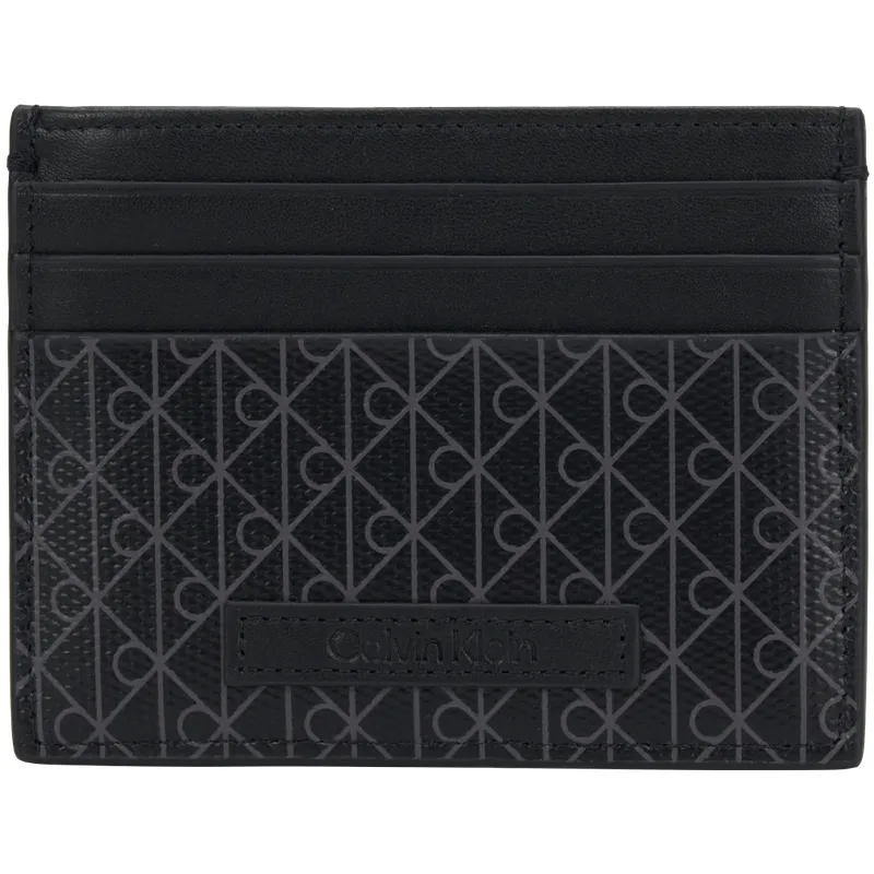 CALVIN KLEIN Fabric Card Holder Men's Space Black