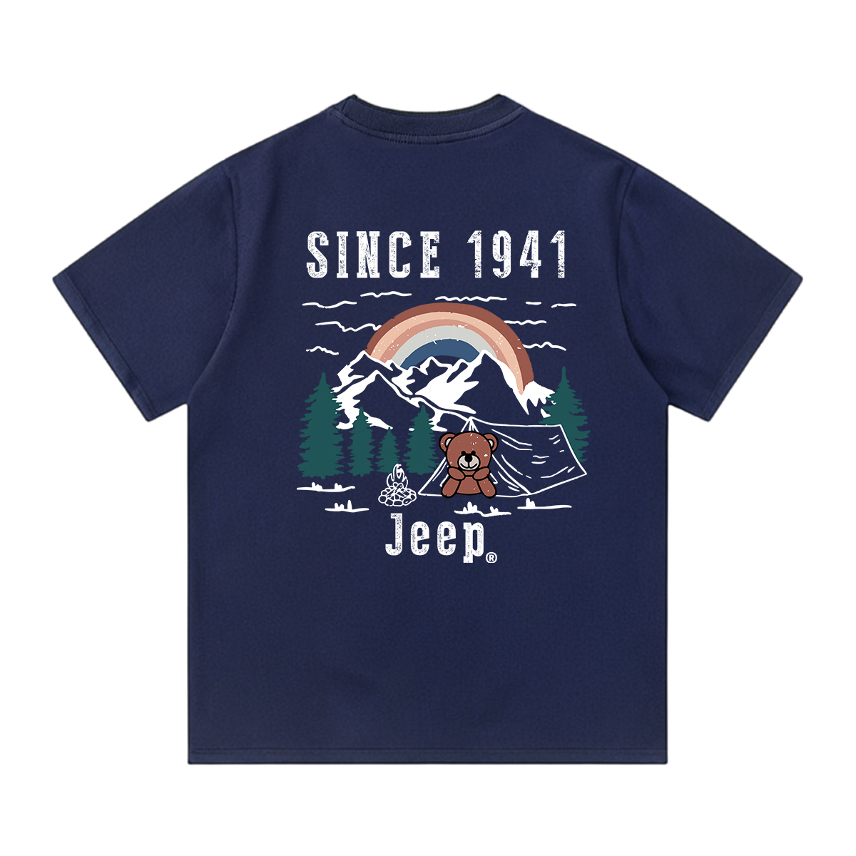 Футболка Jeep (бежевый) — фото 4