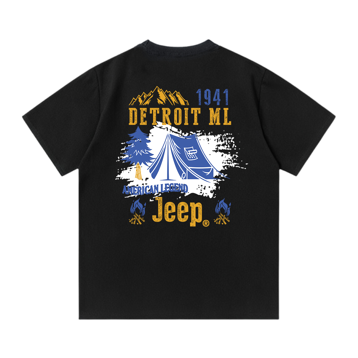 Футболка Jeep (синяя) — фото 5