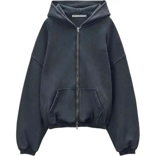 Alexander Wang Hooded Zip up Jacket