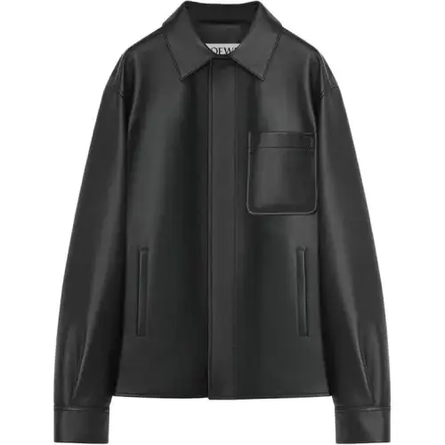 LOEWE Leather Overshirt