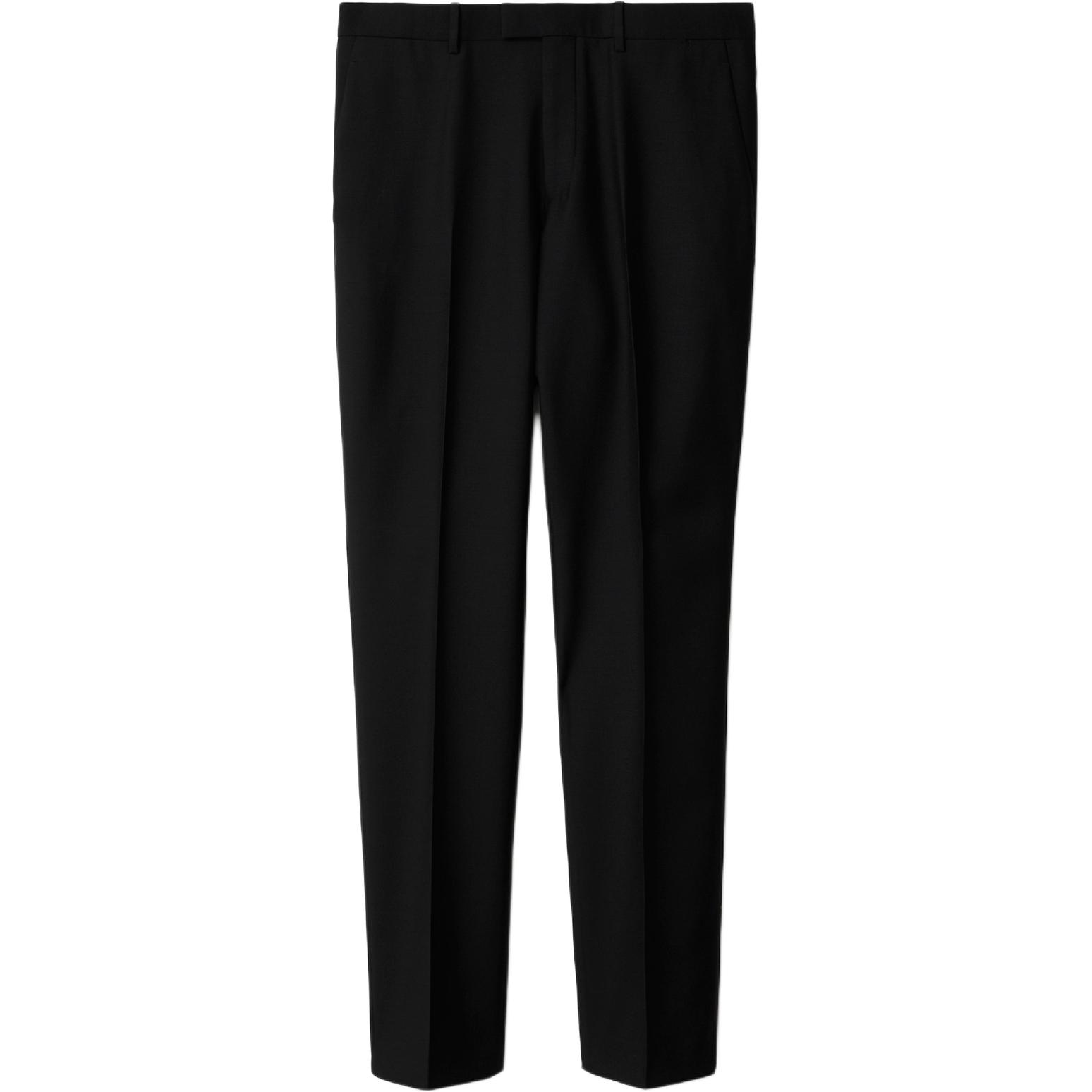 Burberry Suit Pants Men's Black
