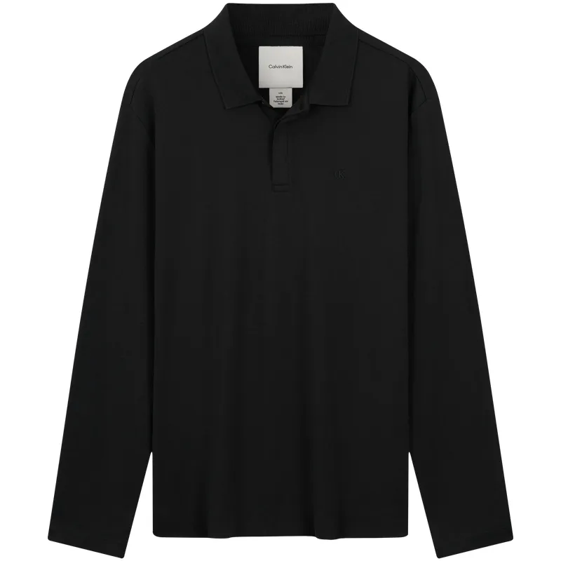 Calvin Klein long-sleeve polo shirt