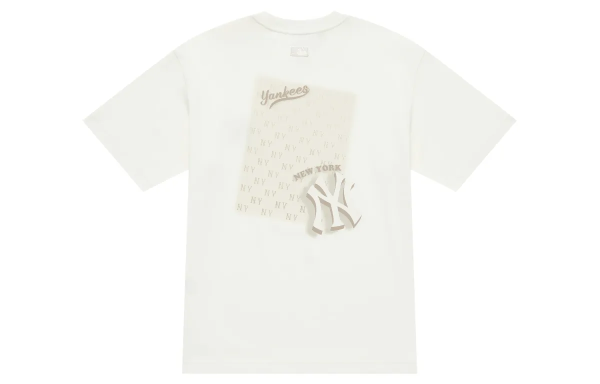 MLB MONOGRAM FW25 T Shirt Unisex White