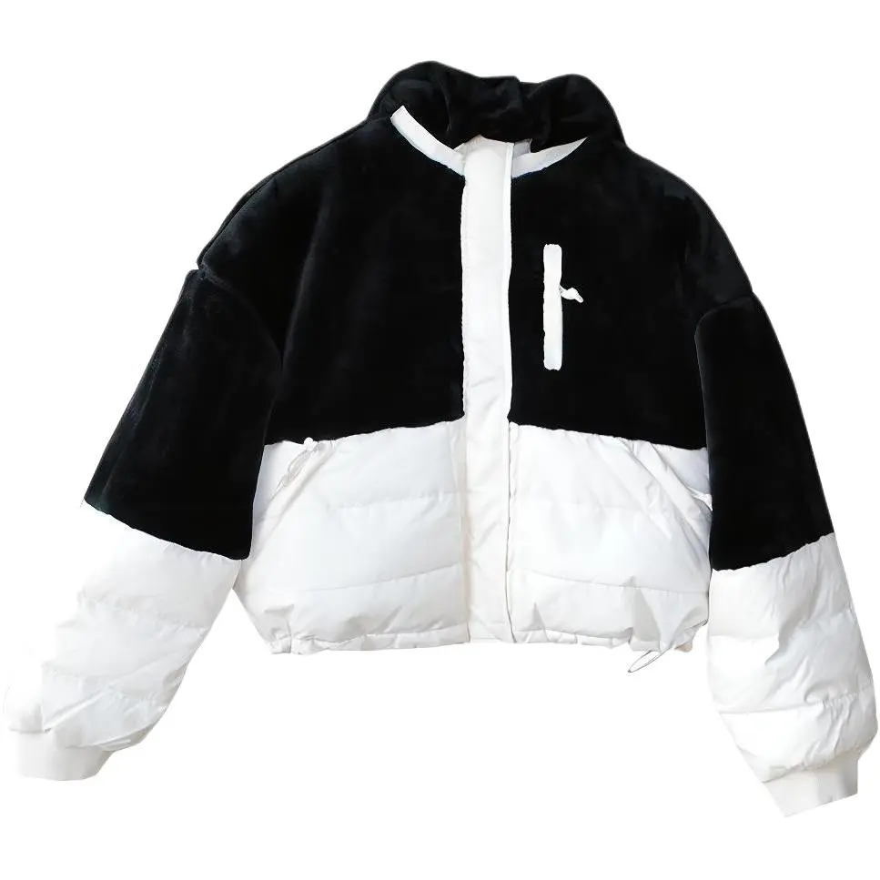 Converse Down Jacket Women's Black White