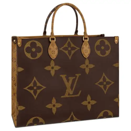 LOUIS VUITTON Onthego Monogram Giant Reverse Brown