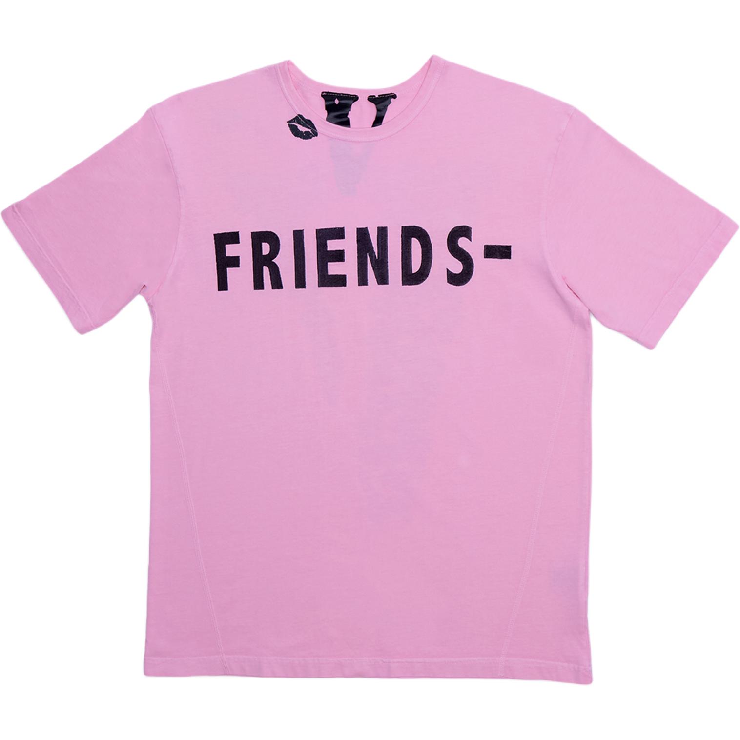 Футболка VLONE Friends kiss VLogo T v-00087 — купить одежду