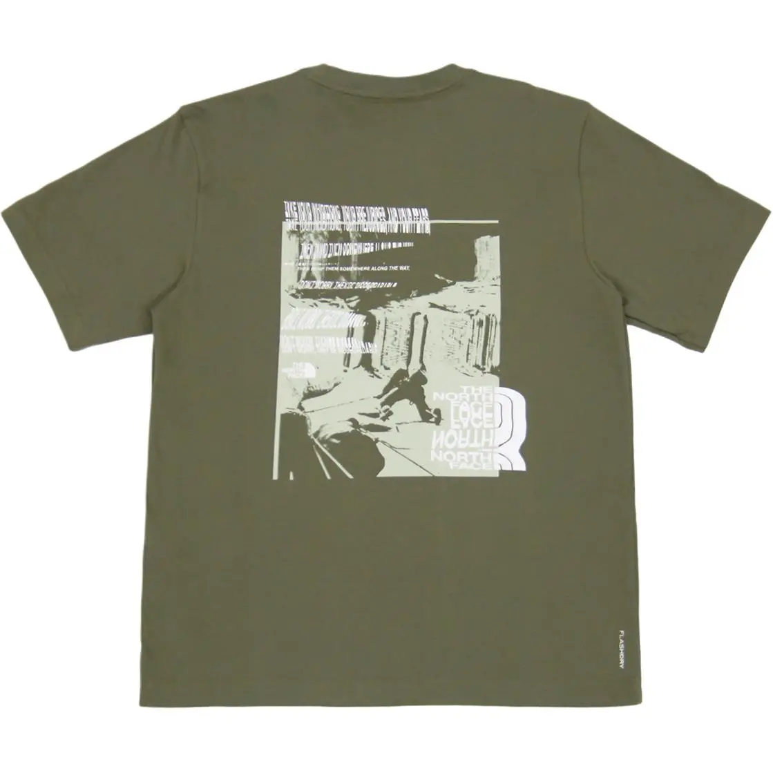 THE NORTH FACE T Shirt Unisex Army Green