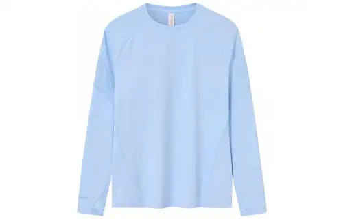 ANTA T Shirts Men's Asian Games Blue Crew Neck Moderate Straight Fit
