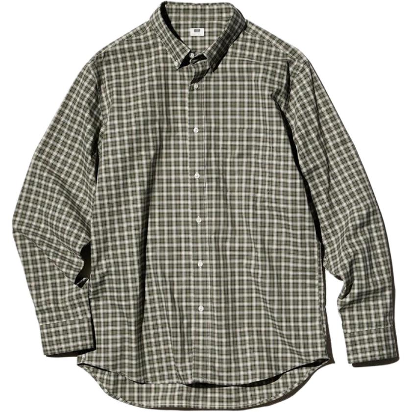 Рубашка UNIQLO 480649-56 (в клетку)