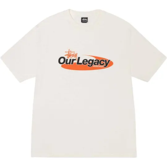 Stussy x Our Legacy Work Shop Swirl T-shirt