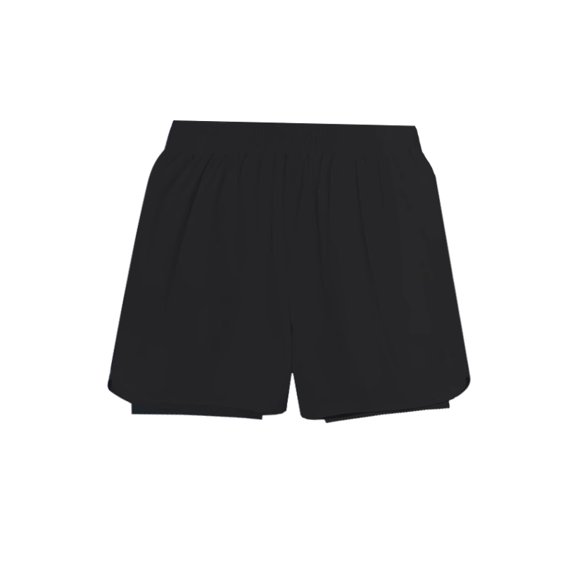 Li Ning Sports Shorts Women’s Classic Black Women’s Fit Thin Mock Two Piece