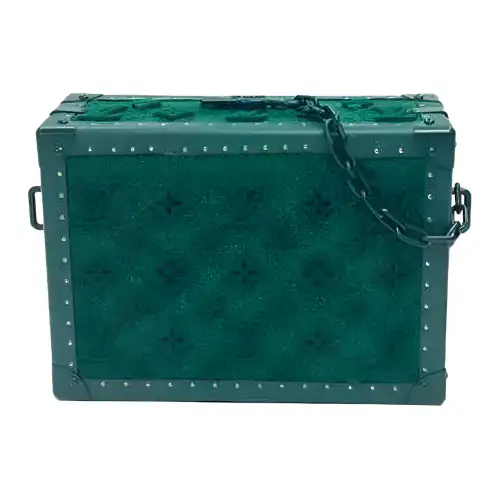 LOUIS VUITTON Clutch Bo Polyester Box Bag, Shoulder Bag Regular Men's Green