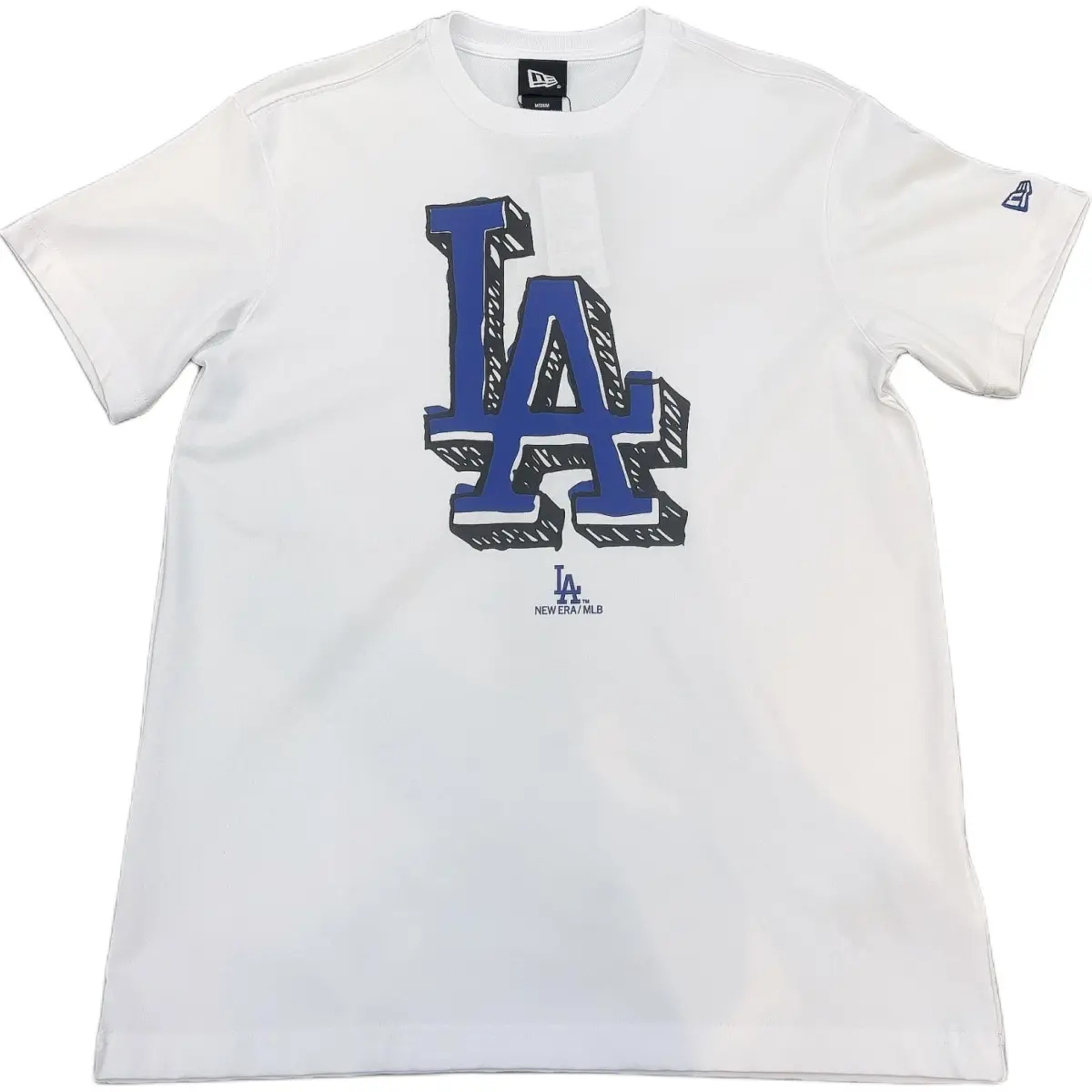 New Era T-Shirts Unisex White Crew Neck