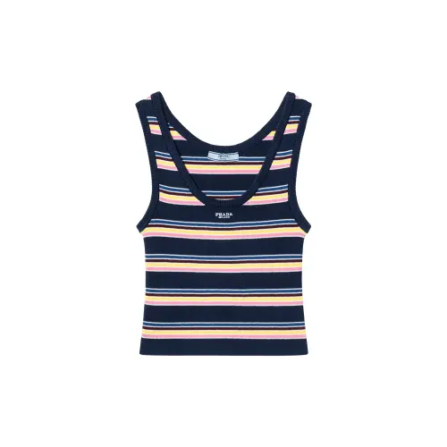 Prada striped tank top