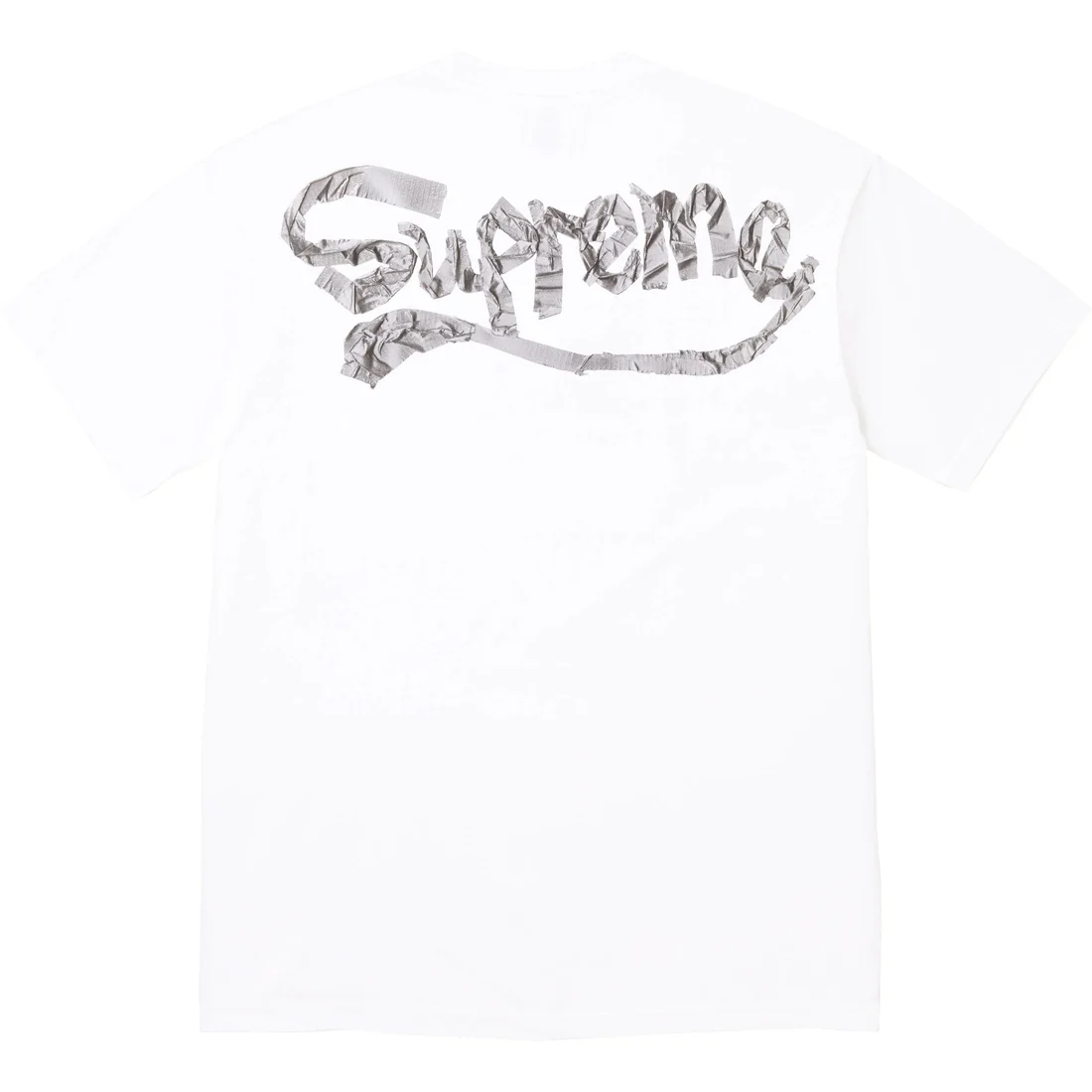 Футболка Supreme SS25 WEEK18 Summer Tee Tape Tee (белая)