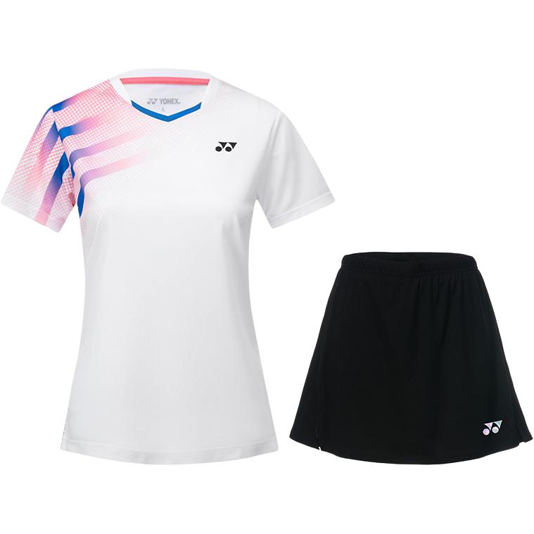YONEX Badminton Jerseys Women’s V Neck Moderate