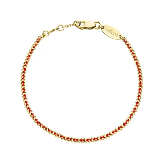 Redline 18K Gold Bracelets Women's Red