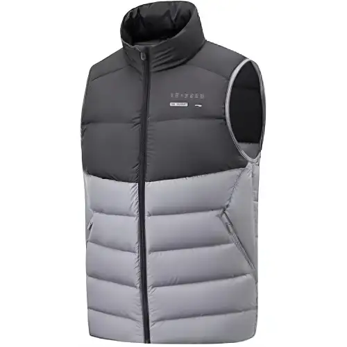 Li Ning Fitness Series Vest Men's Rubble Gray Black