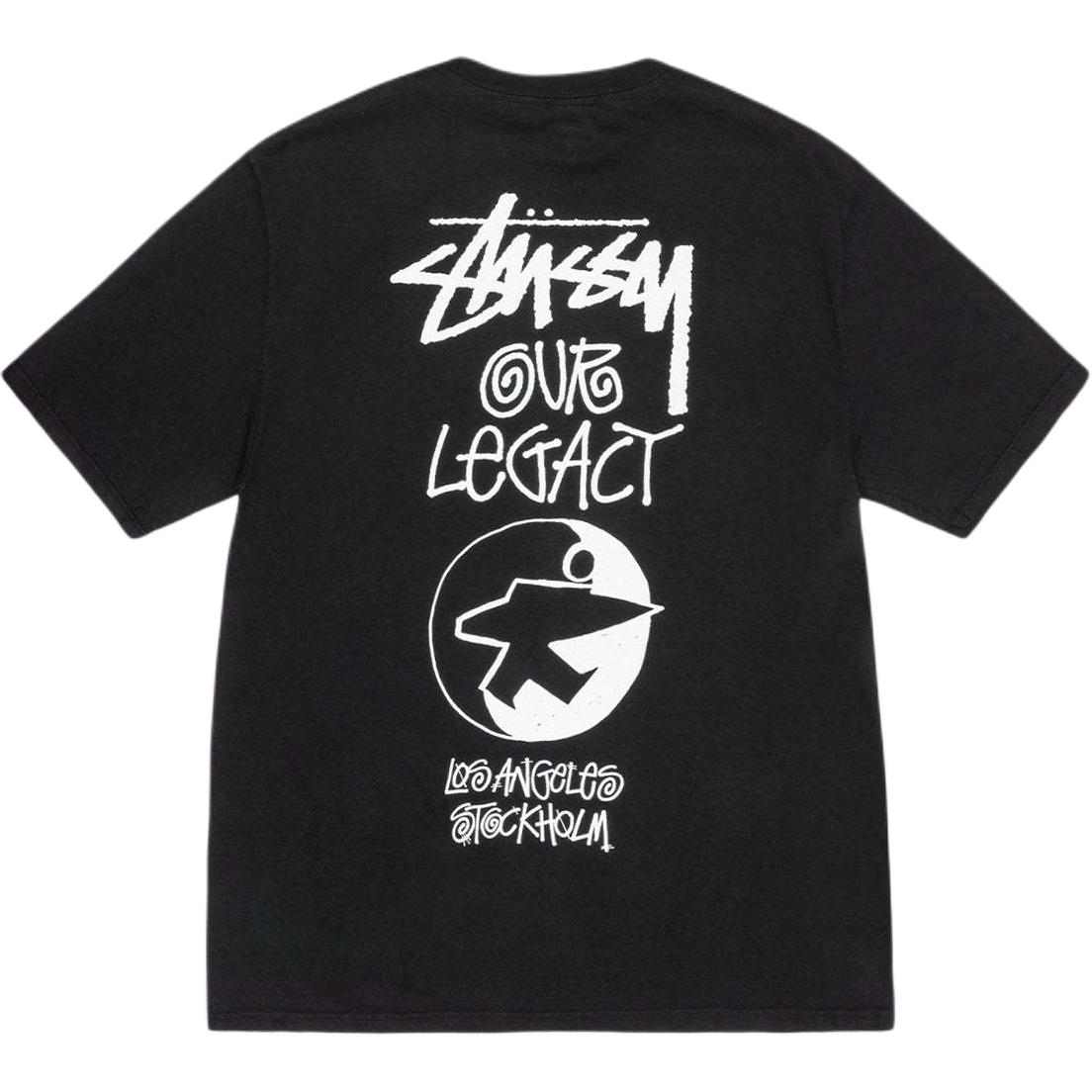 Футболка Stussy x OUR LEGACY SS25 WORK SHOP SURFMAN TEE PIGMENT DYED (камуфляжная)