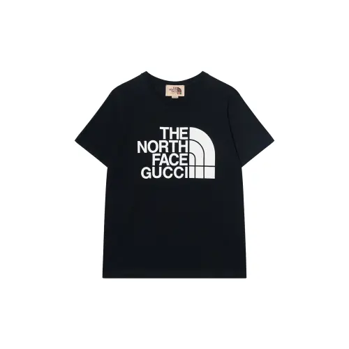 GUCCI X The North Face Cotton T shirt Black/White