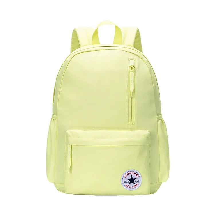 Converse Polyester Backpack Unisex Yellow Cream