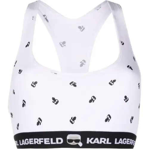 Karl Lagerfeld / Karl Lagerfeld Jeans Ikonik logo bralette