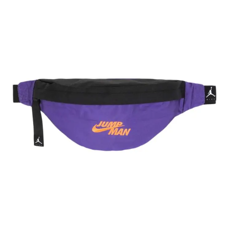 Jordan Polyester Crossbody Bag, Fanny Pack Unisex Coral Purple
