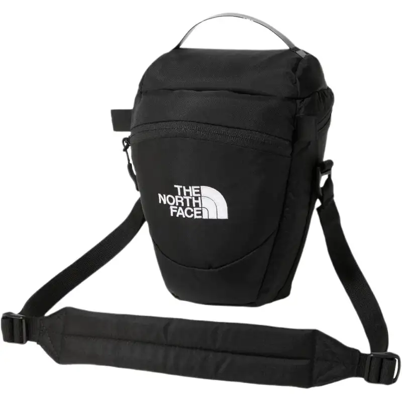 THE NORTH FACE 1L Fashion Trend One Shoulder Outdoor Bag Recycled Nylon Black Unisex