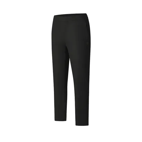 FILA A.P Casual Pants Men's Pitch Black BK Moderate Straight Fit Pants