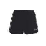 Li Ning Sports Shorts Women's Classic Black Women's Fit Thin Mock Two Piece