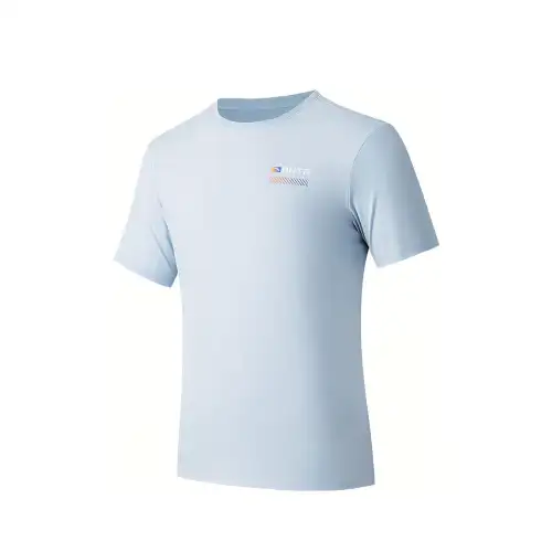 Anta Variety Training Collection T Shirt Men's Clear Sky Blue