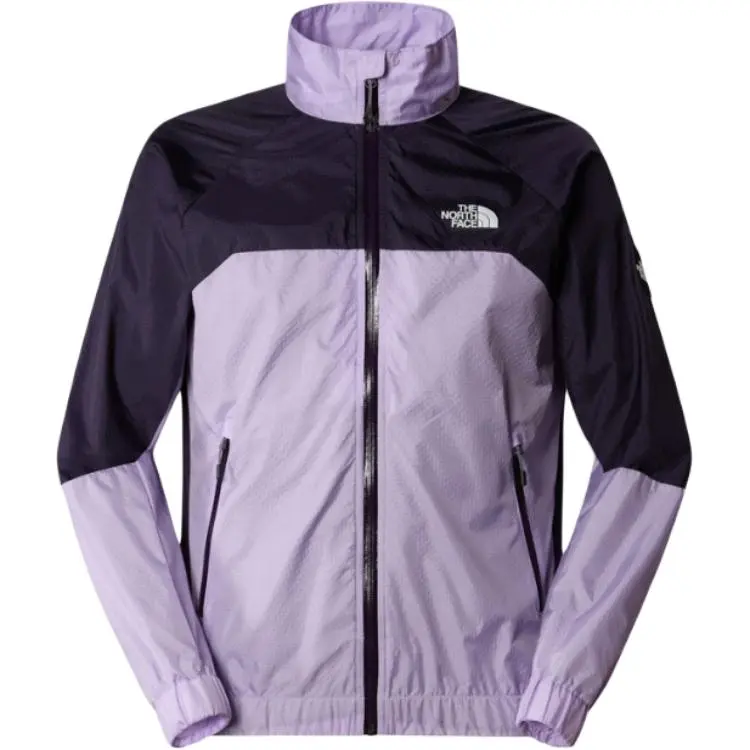 THE NORTH FACE Jackets Men's Light Purple/Purple Crystal Stand Collar Moderate Other