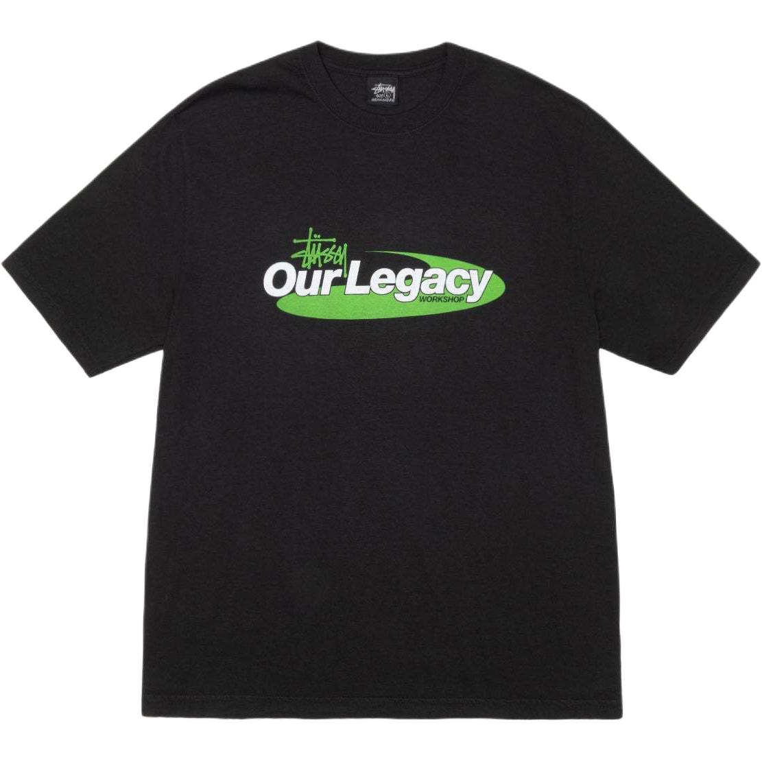 Футболка Stussy x OUR LEGACY (серая)