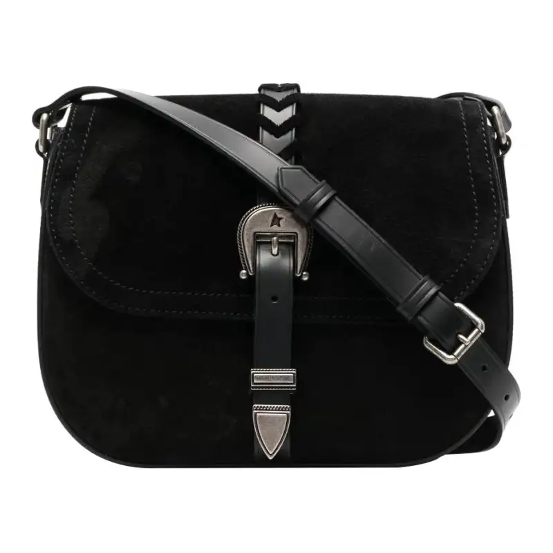 Golden Goose Suede Shoulder Bag