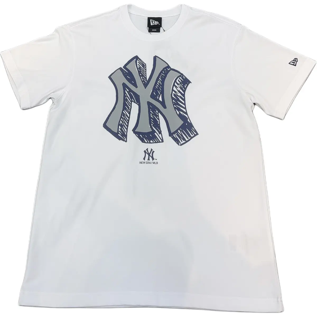 New Era T-Shirts Unisex White Crew Neck