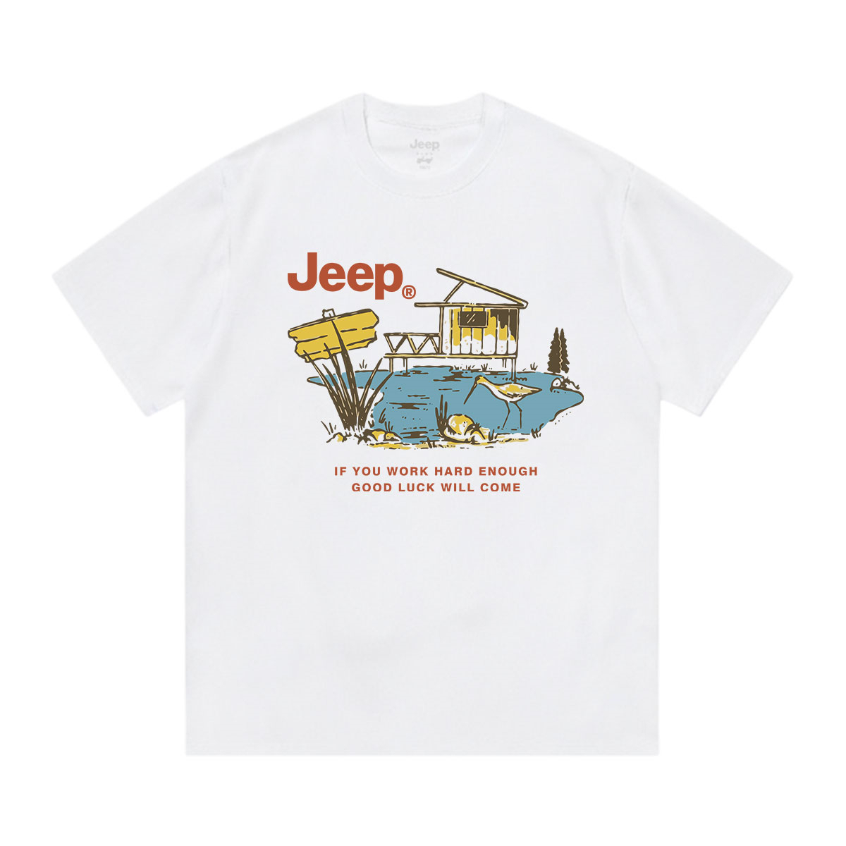 Футболка Jeep (зеленая)