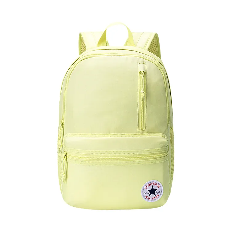Converse Polyester Backpack Unisex Yellow Cream
