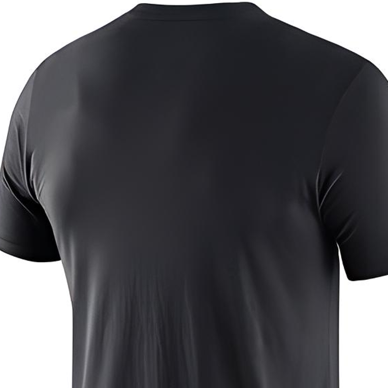 Мужская футболка Nike NBA DRI-FIT Бруклин Нетс (черная) — фото 4