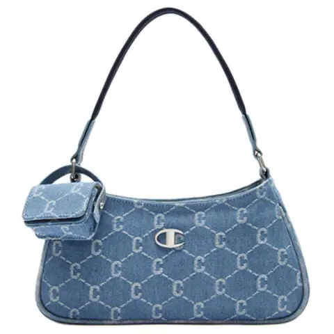 Champion Textile, Synthetic Leather Backpack Shoulder Bag Small Unisex Khaki/Blue/Black