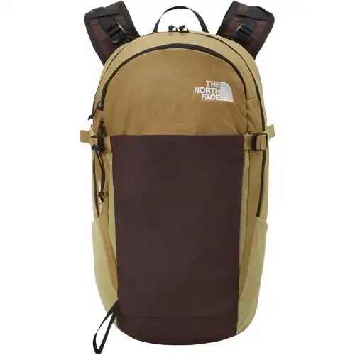 THE NORTH FACE 24L Backpack Outdoor Bag Polyester Brown & Khaki Unisex