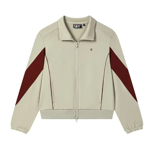 FILA WHITE Jacket Women's Tide Foam Gray