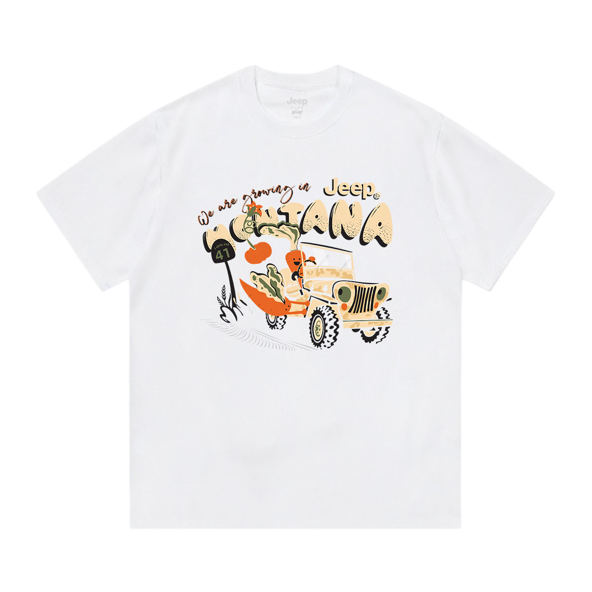 Футболка Jeep T-shirt (зеленая)