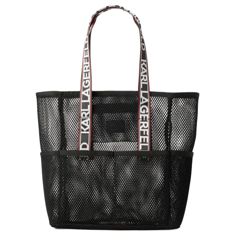 Karl Lagerfeld K/Essential Mesh Tote Bag