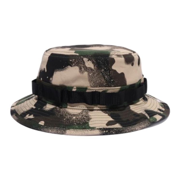 Мужская панама A BATHING APE Camo Bucket Hat (разноцветная)