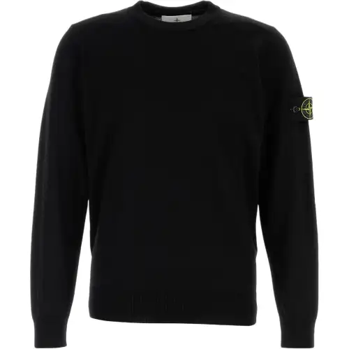 STONE ISLAND Compass Patch Crewneck Jumper