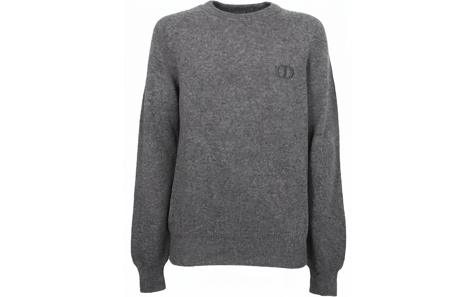 DIOR SS21 Fitted Knitwear Men's Gray