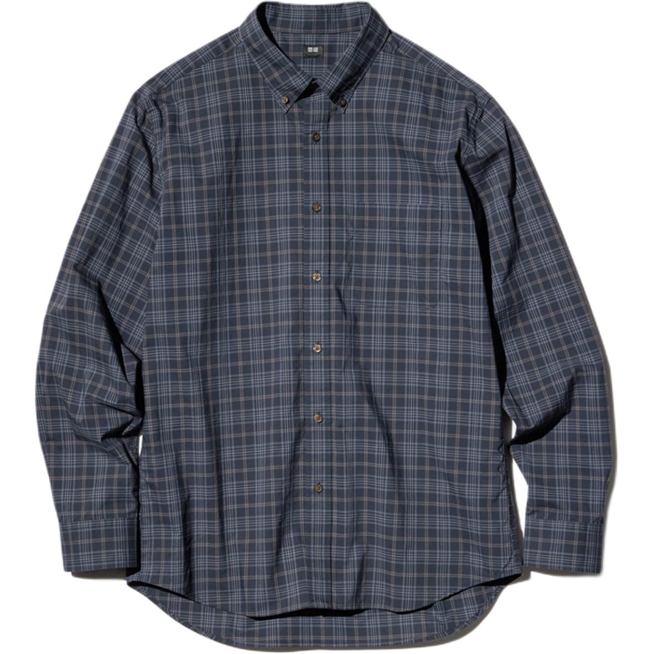 Рубашка UNIQLO (в клетку)