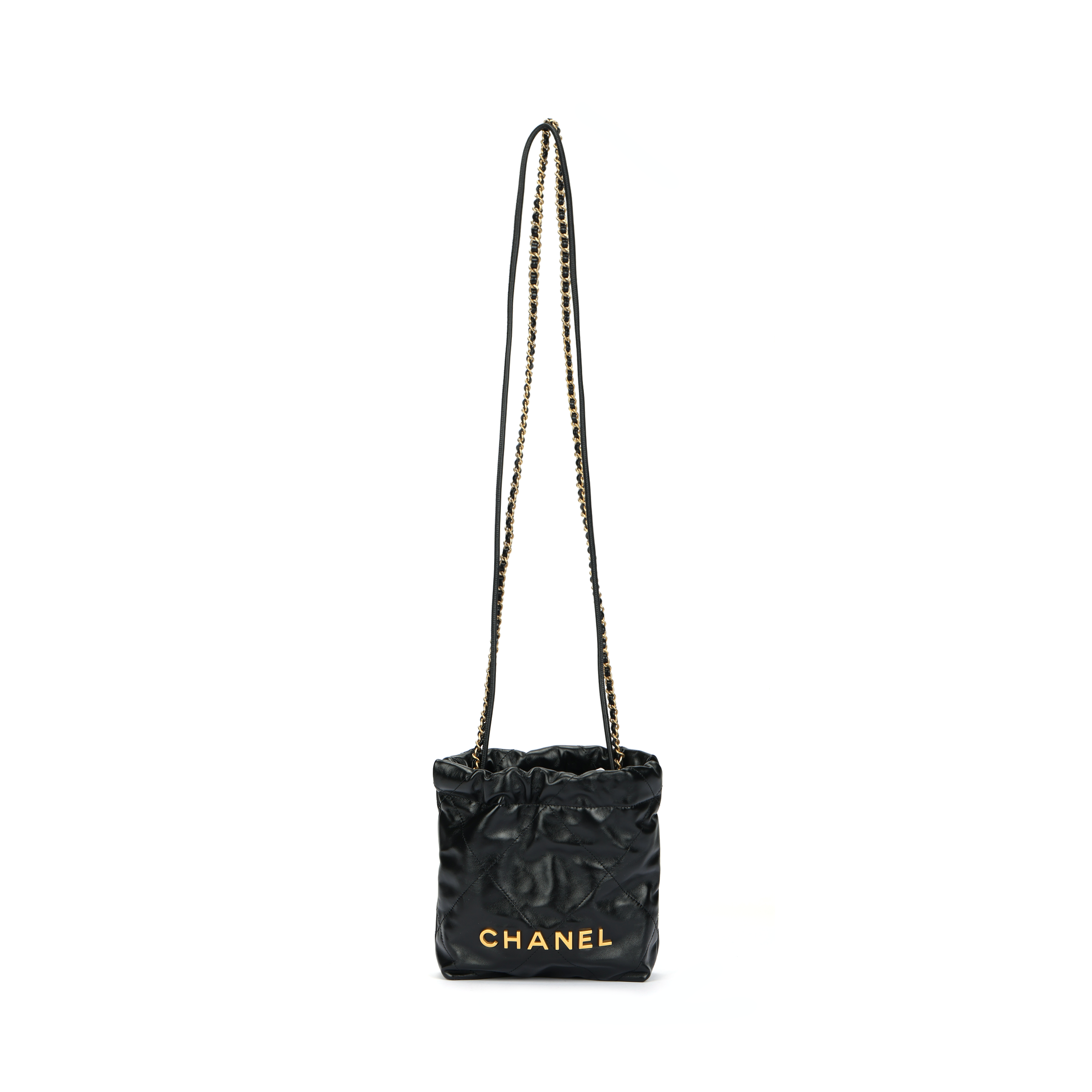 Женская сумка Chanel 22Bag 23B (черная)