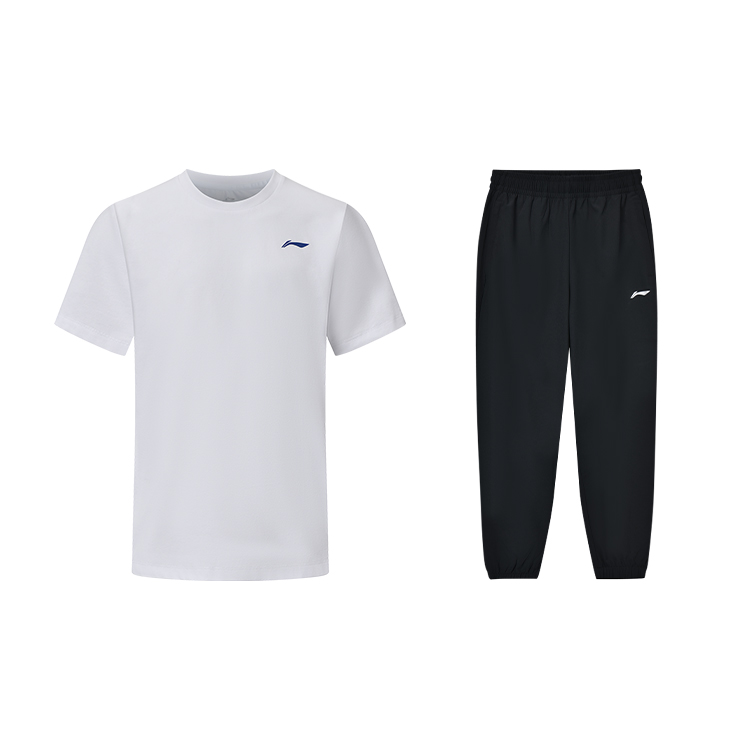 Li Ning Casual Sportswear Unisex White Black